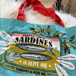 Trader Joe's Sardines Tote Bag